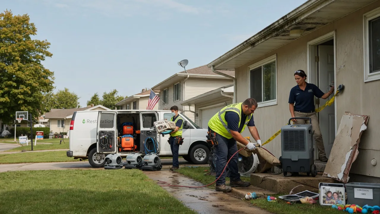 Water Damage Restoration in Rosalia, KS near me